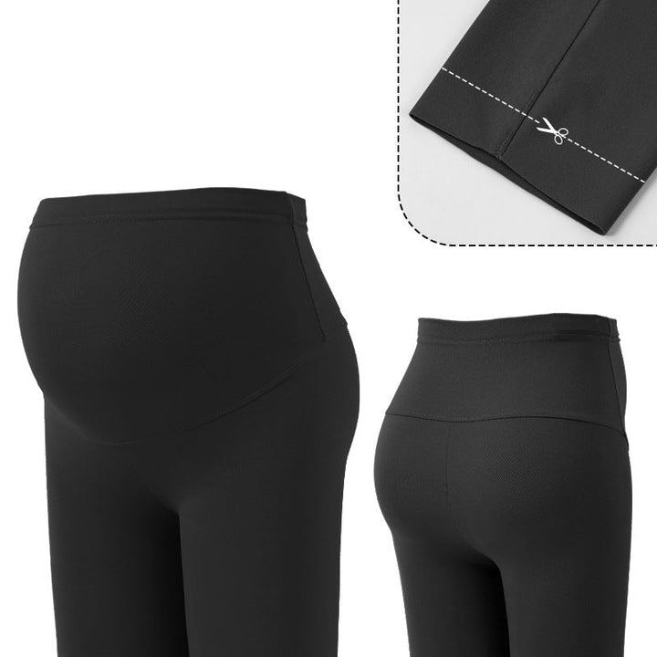 Maternity Leggings With Belly Support & Flexible Stretch