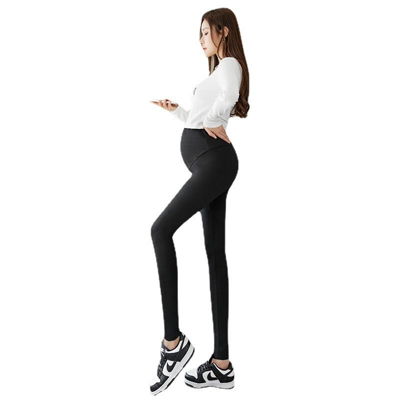 Maternity Leggings With Belly Support & Flexible Stretch