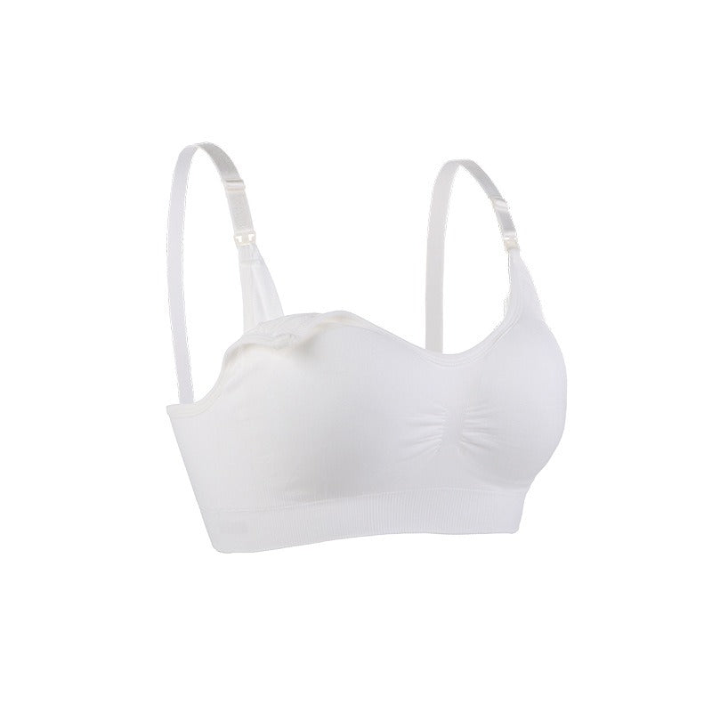 Nursing Bra: Seamless Wireless Breastfeeding Support