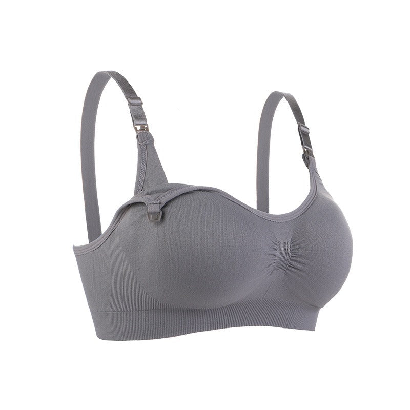 Nursing Bra: Seamless Wireless Breastfeeding Support