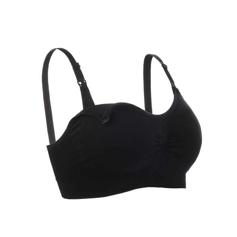 Nursing Bra: Seamless Wireless Breastfeeding Support