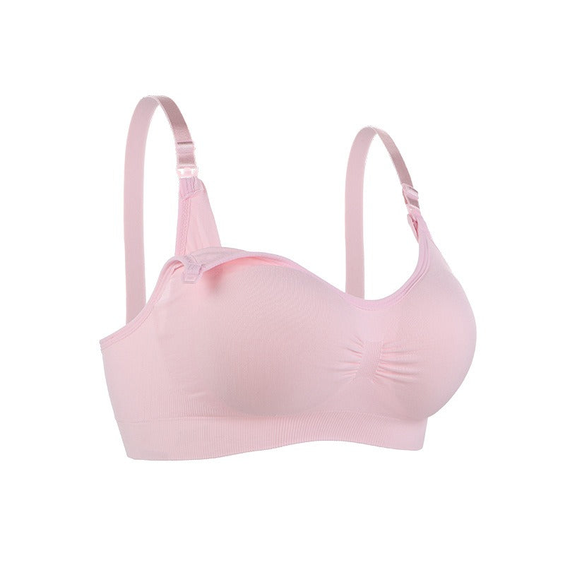 Nursing Bra: Seamless Wireless Breastfeeding Support