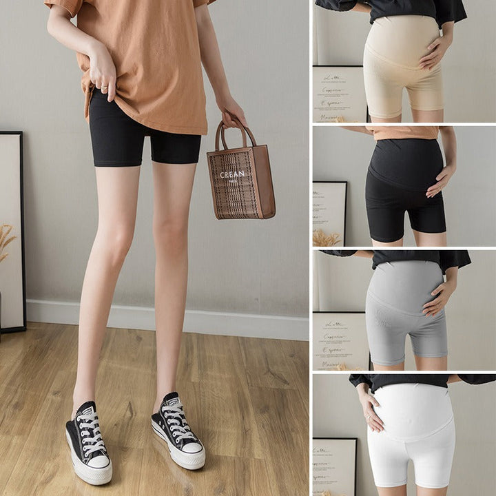 Maternity Yoga Shorts for Belly Support & Coverage