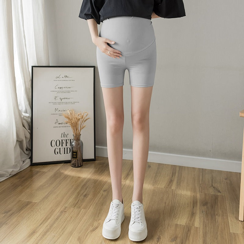Maternity Yoga Shorts for Belly Support & Coverage