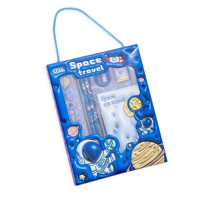 6-in-1 Kindergarten Stationery Gift Set, Ready to Gift