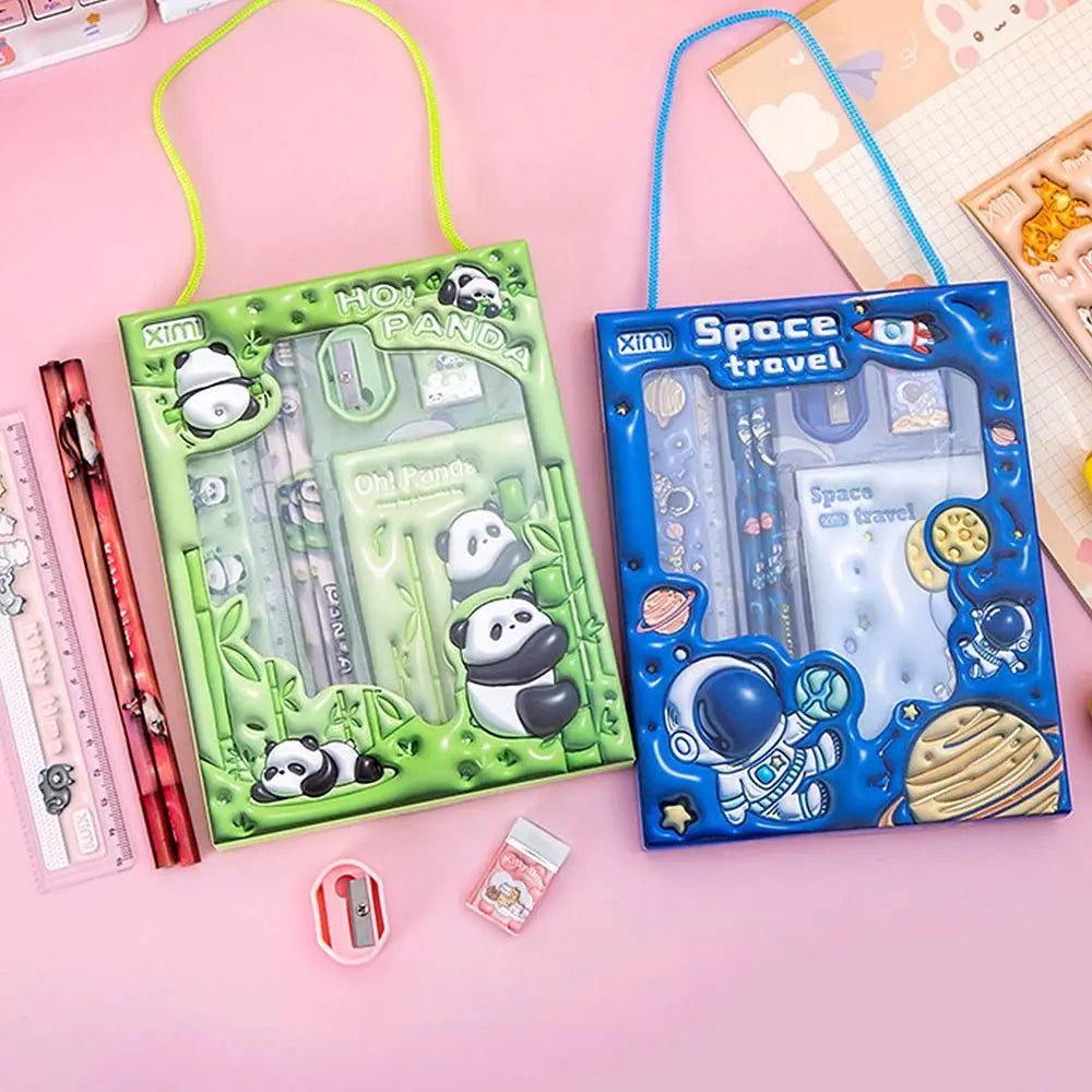 6-in-1 Kindergarten Stationery Gift Set, Ready to Gift