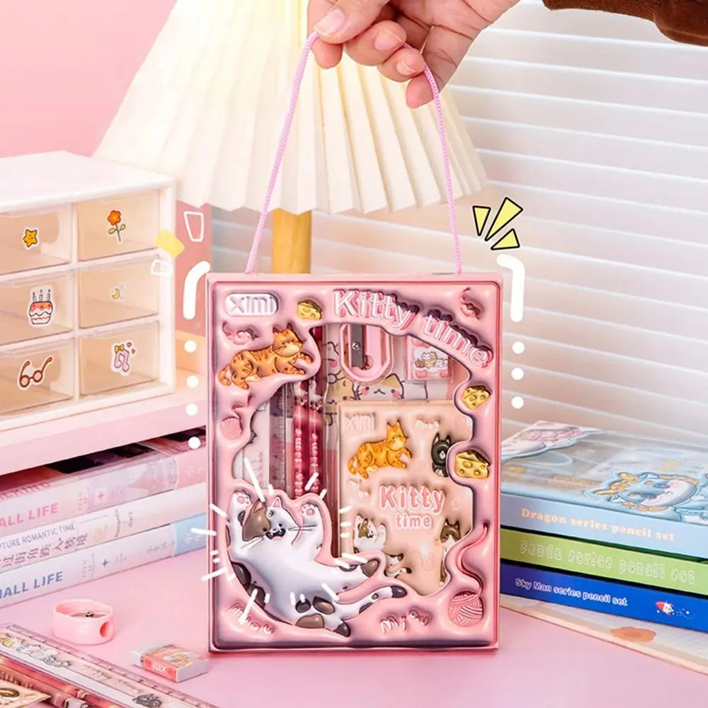 6-in-1 Kindergarten Stationery Gift Set, Ready to Gift