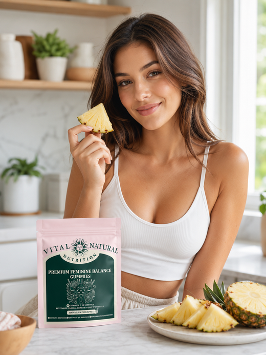 Women’s Balance Gummies — Pineapple Probiotic for Feminine Health