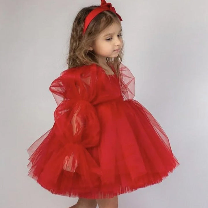 Girls' Princess Tulle Dress for Magical Special Occasions