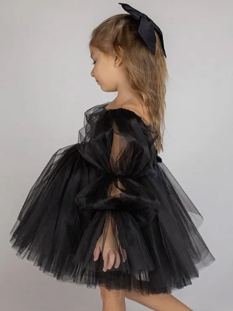 Girls' Princess Tulle Dress for Magical Special Occasions