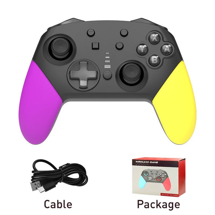 Switch-Style Wireless Bluetooth Controller with Vibration