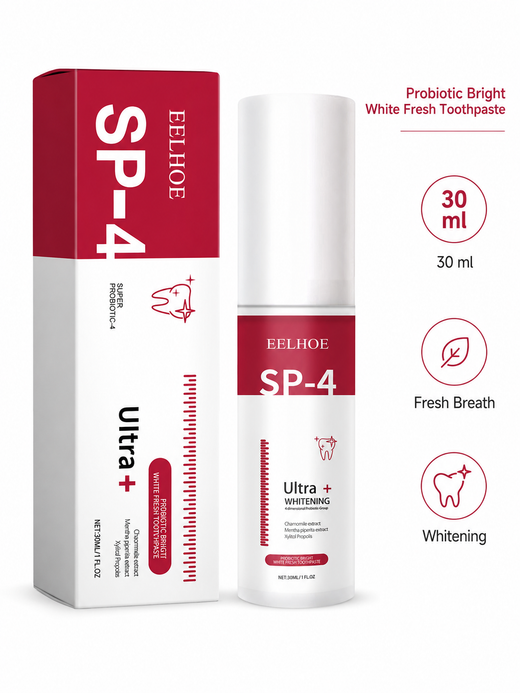 Fresh Breath Probiotic Toothpaste Spray – Whitening & Gum Care