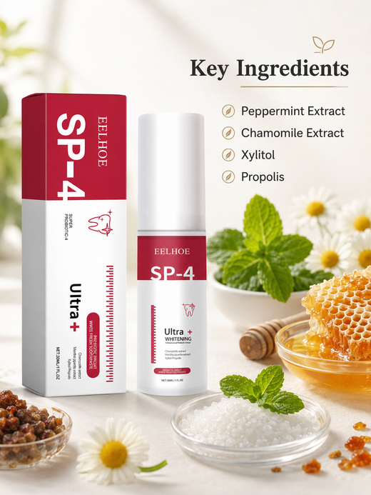 Fresh Breath Probiotic Toothpaste Spray – Whitening & Gum Care