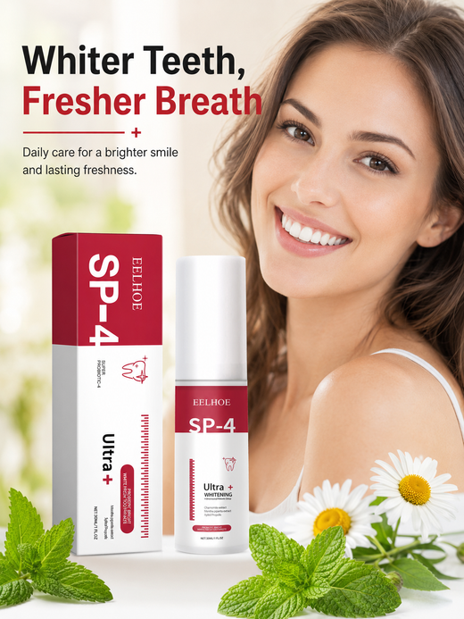 Fresh Breath Probiotic Toothpaste Spray – Whitening & Gum Care