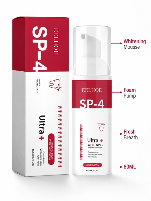 Probiotic Whitening Mousse — Brighten Teeth, Protect Gums