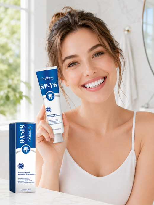 Probiotic Whitening Toothpaste — Rapid Whitening & Gum Comfort