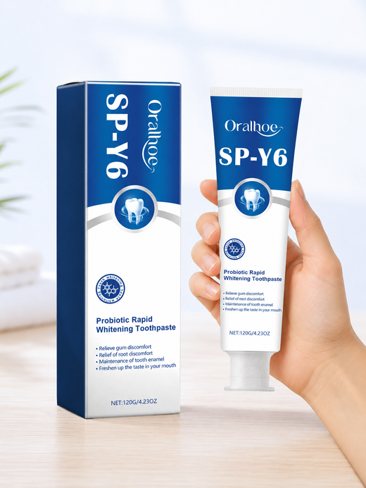 Probiotic Whitening Toothpaste — Rapid Whitening & Gum Comfort