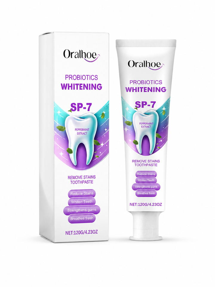 Probiotic Whitening Toothpaste – Stain Removal & Teeth