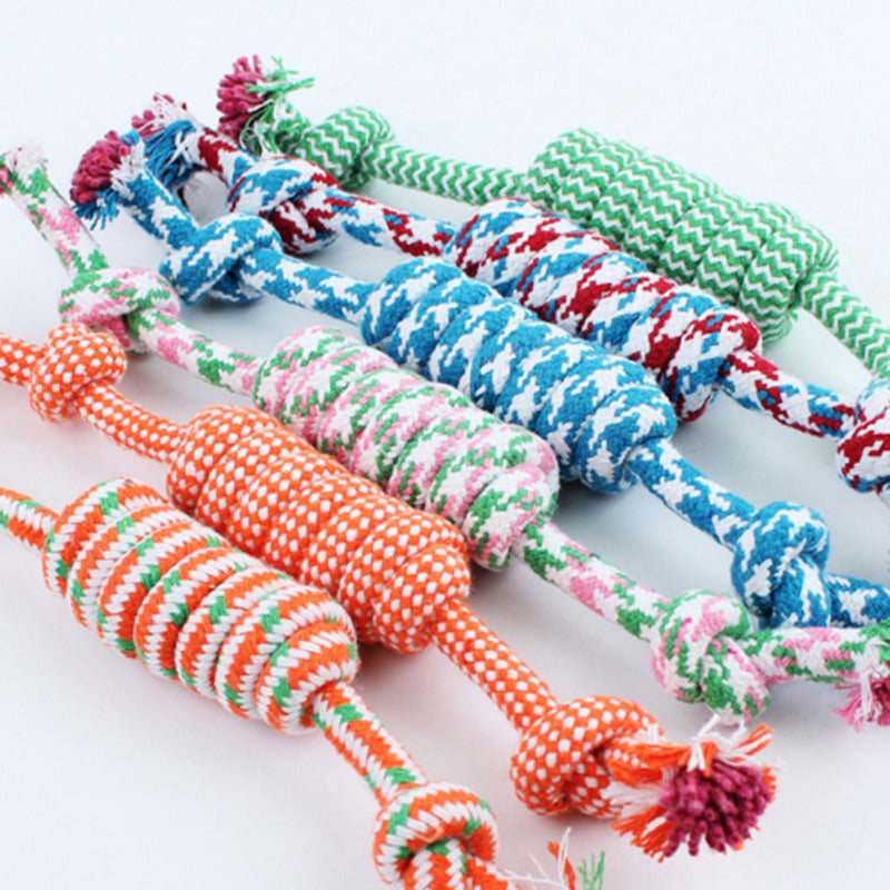 Durable Cotton Rope Dog Toy for Interactive Tug Play