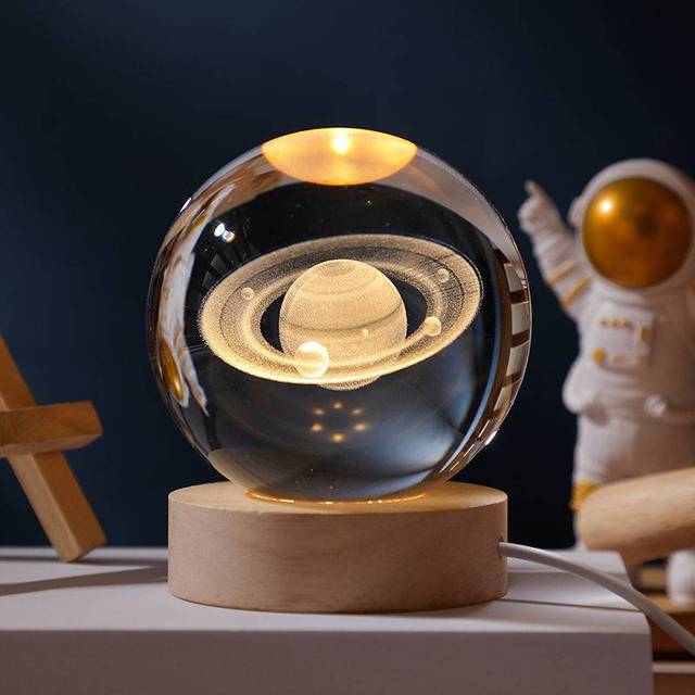 3D Glowing cristal globe - wanelo - store - roman