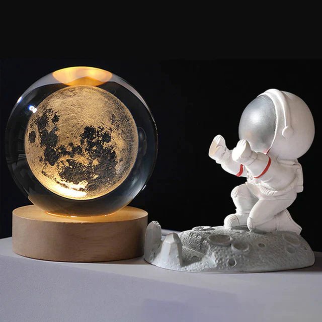 3D Glowing cristal globe - wanelo - store - roman