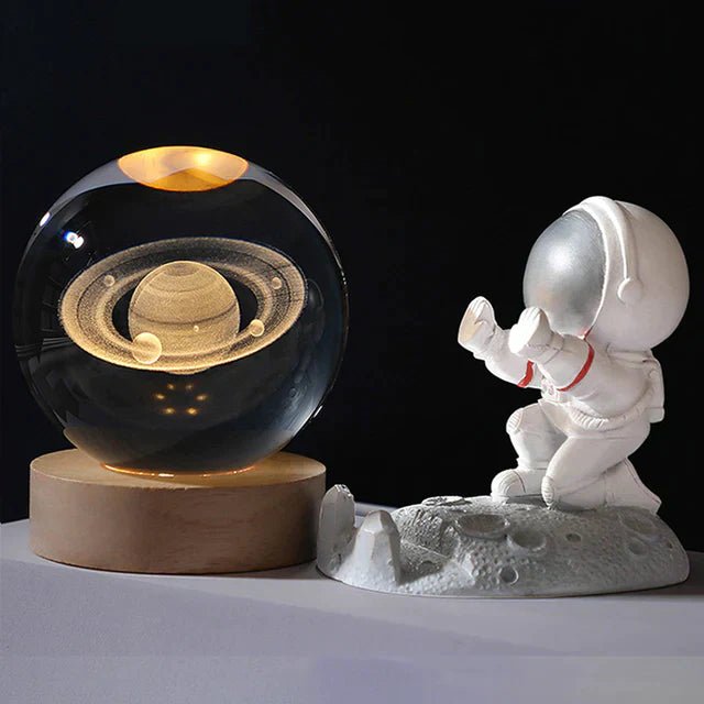 3D Glowing cristal globe - wanelo - store - roman
