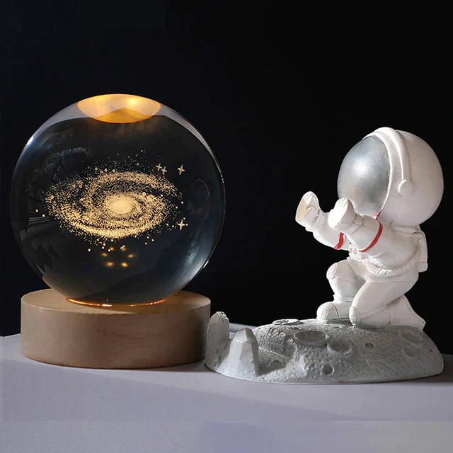 3D Glowing cristal globe - wanelo - store - roman