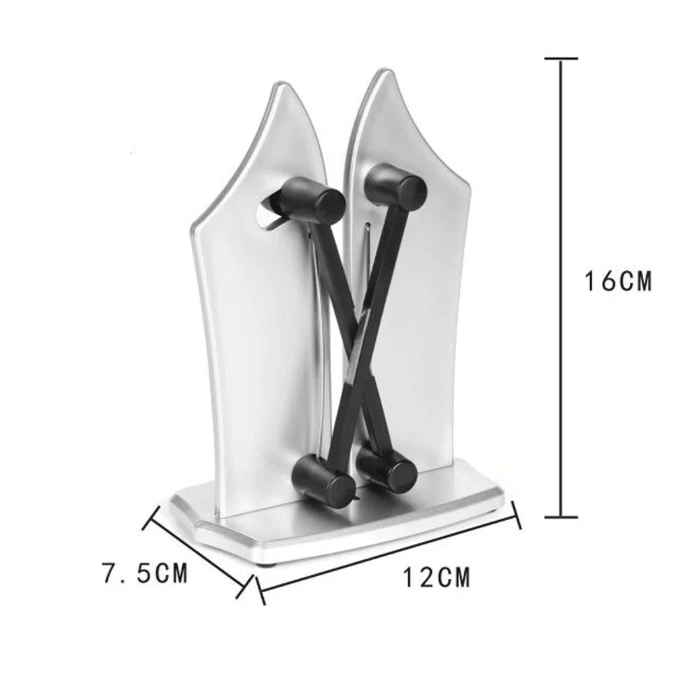 Pull-Through Knife Sharpener With Tungsten Carbide Blades