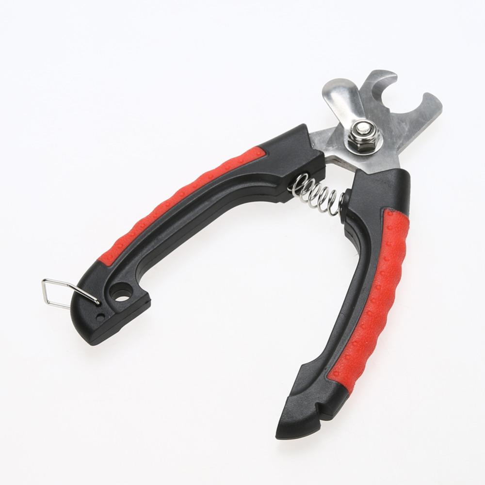 Stainless Steel Dog Nail Clippers with Safety Lock