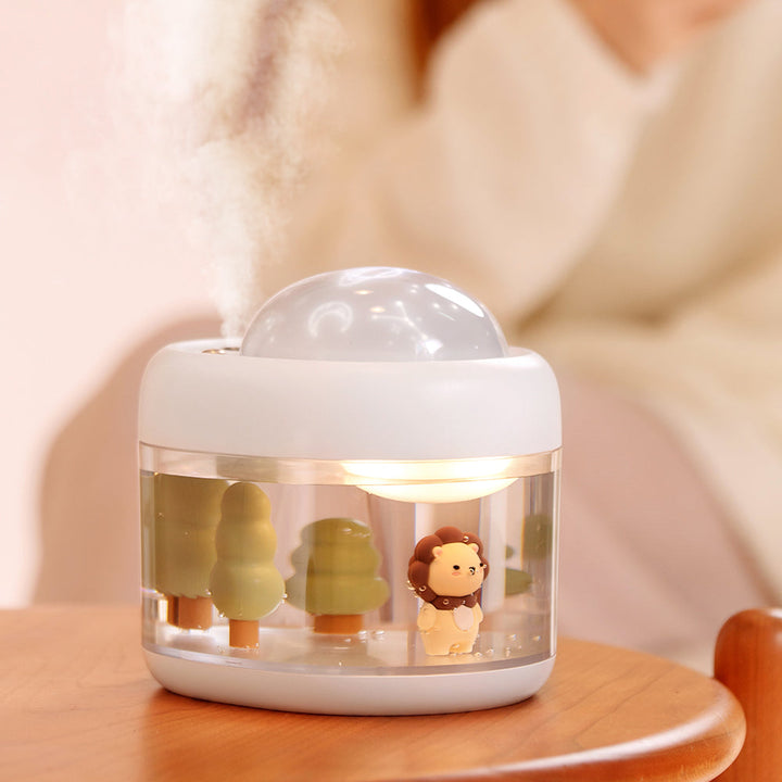 Star Projection Humidifier and Night Light for Bedroom
