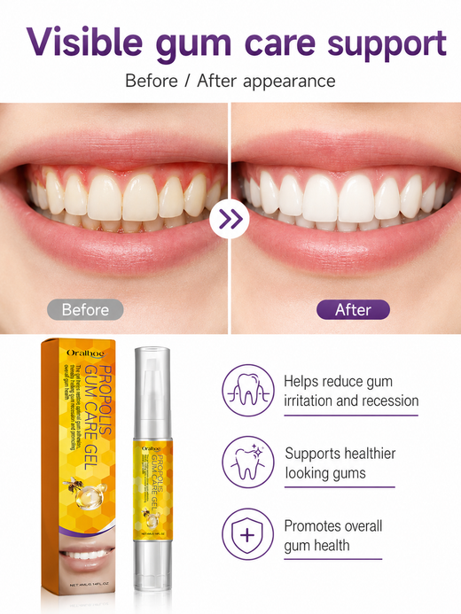 Propolis Gum Care Gel – Whiten Teeth & Restore Gum Health