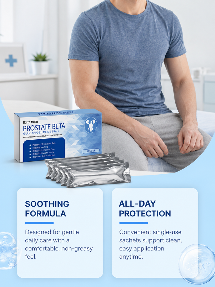 Men's Prostate Relief Gel — Soothes Discomfort, Rapid