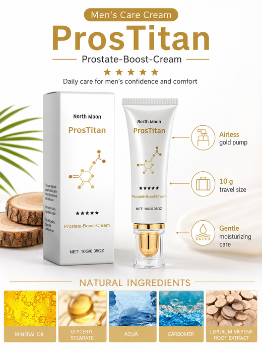 Prostate Support Cream — Soothing Relief & Deep