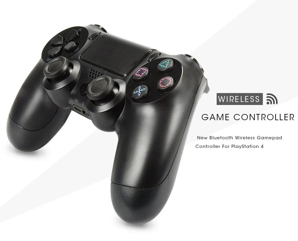 PS4 Wireless Gamepad with Touch Panel and Bluetooth