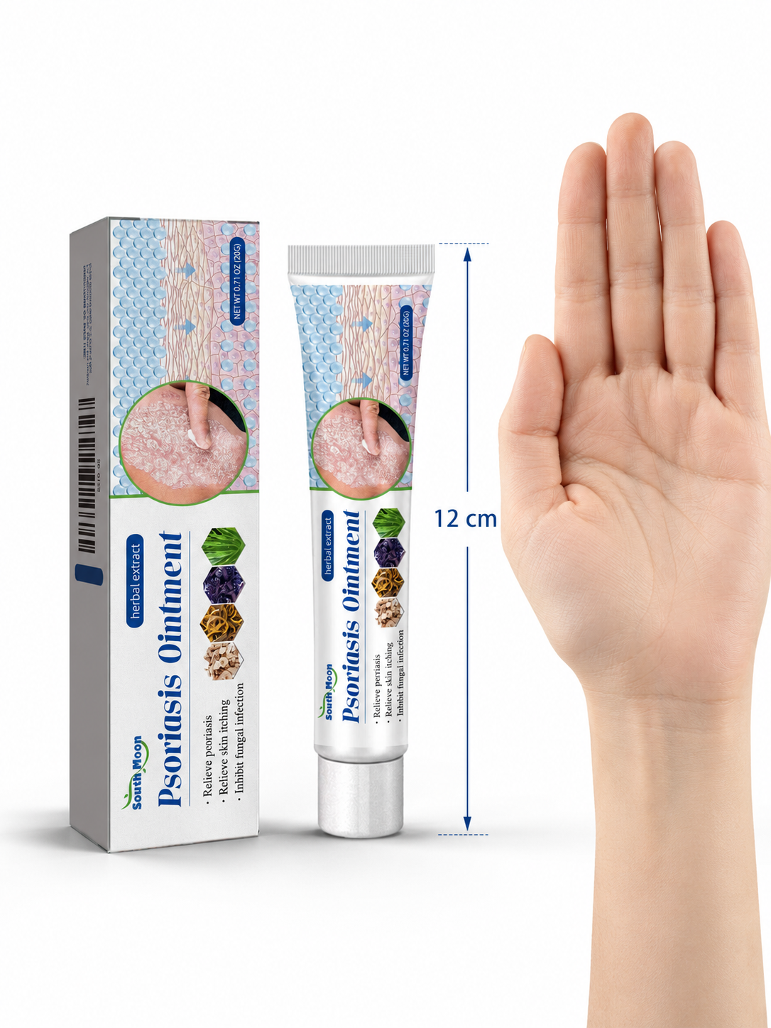 Psoriasis Herbal Ointment — Itch & Plaque