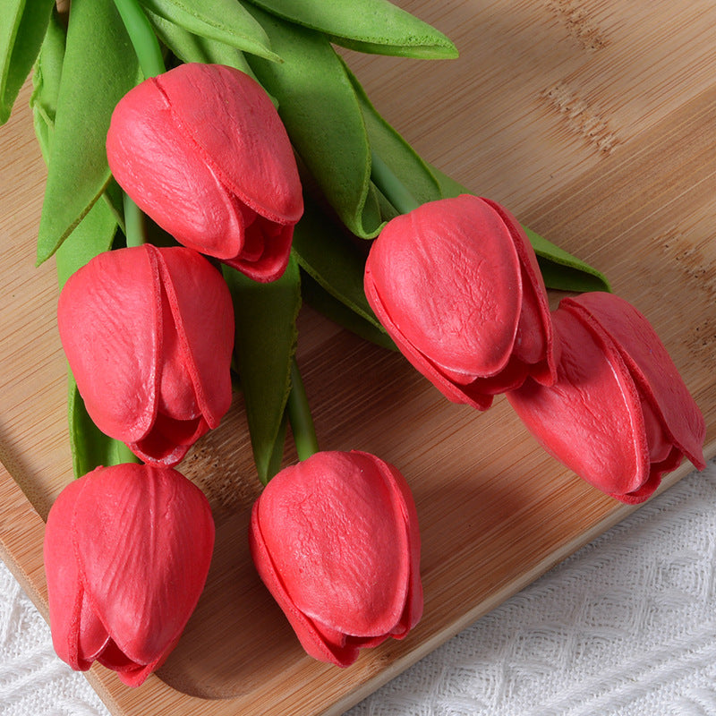 Artificial Tulips: Soft-Touch Flowers For Lasting Color