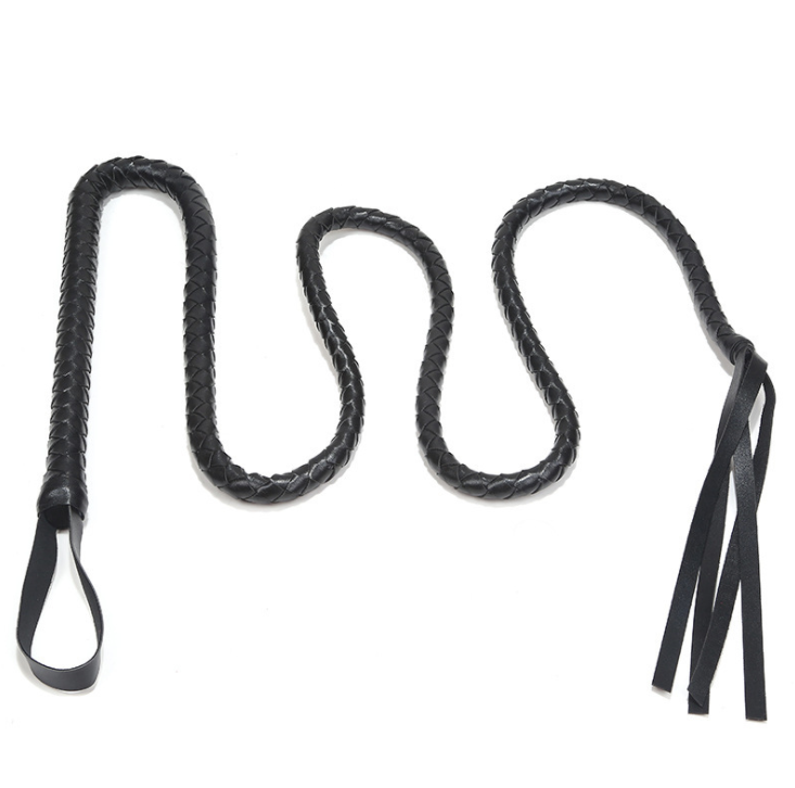 Braided PU Flogger for Consensual Adult Sensory Play