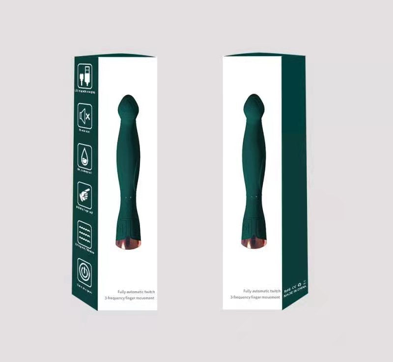Ergonomic Finger Massager With 3-Speed Vibration