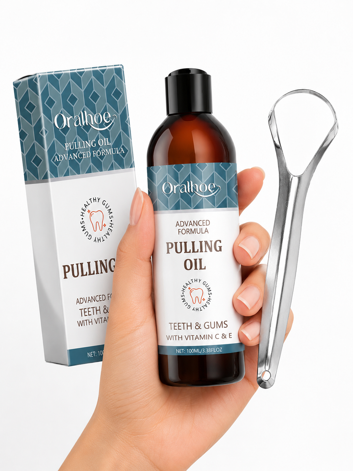 Natural Pulling Oil — Remove Tartar & Bad Breath
