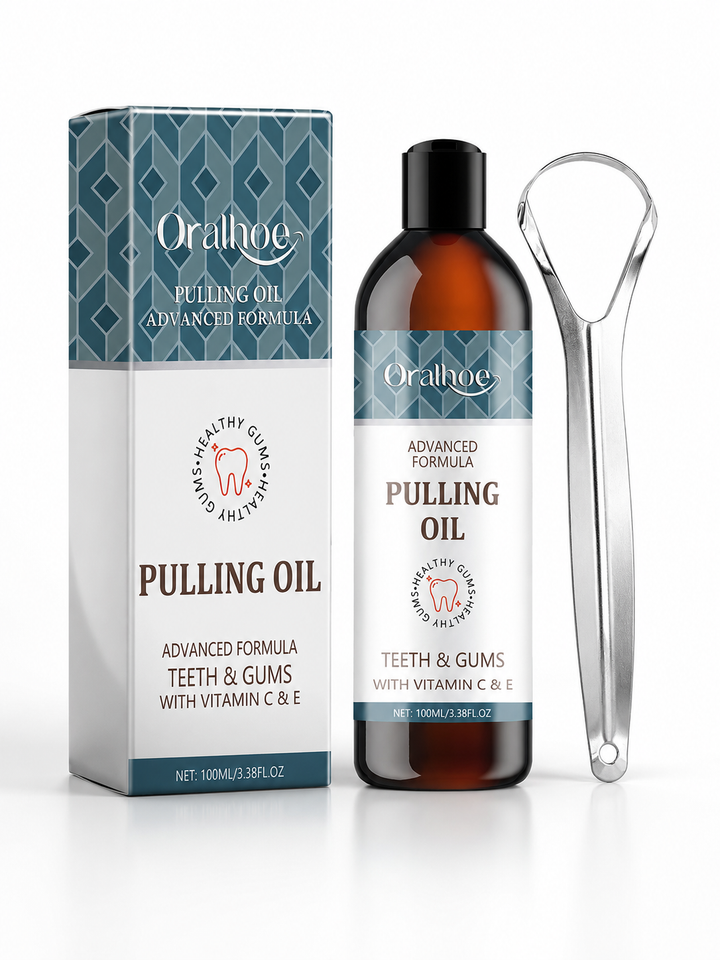 Natural Pulling Oil — Remove Tartar & Bad Breath
