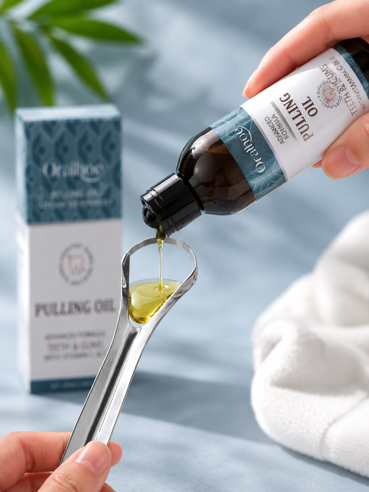 Natural Pulling Oil — Remove Tartar & Bad Breath