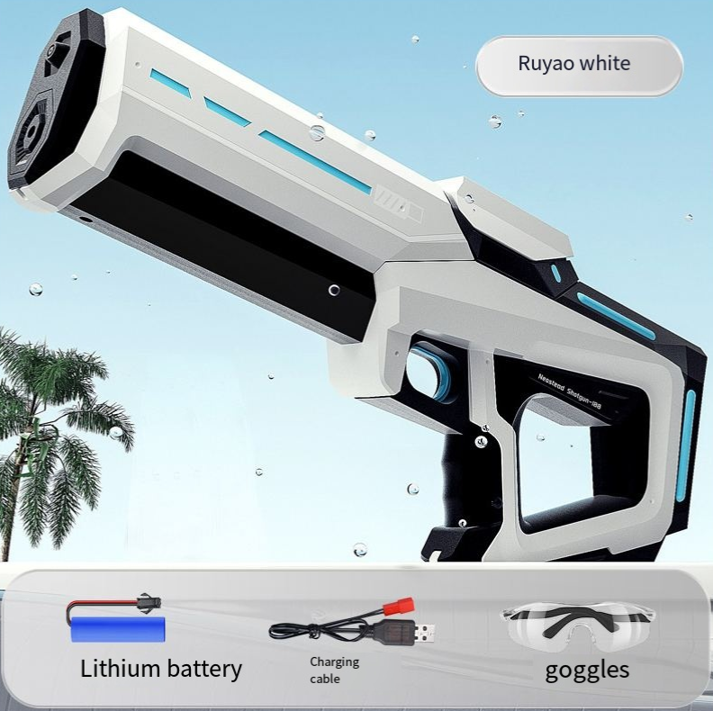 Electric Water Gun With Continuous Spray For Battles