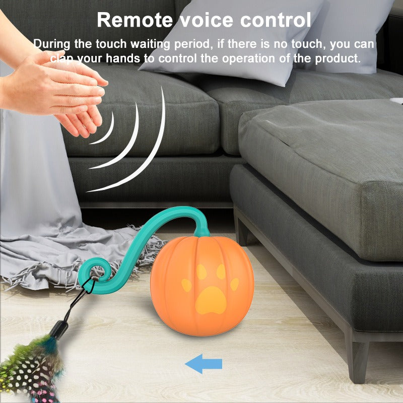 Interactive Cat Toy With Motion, Lights & Clap Control