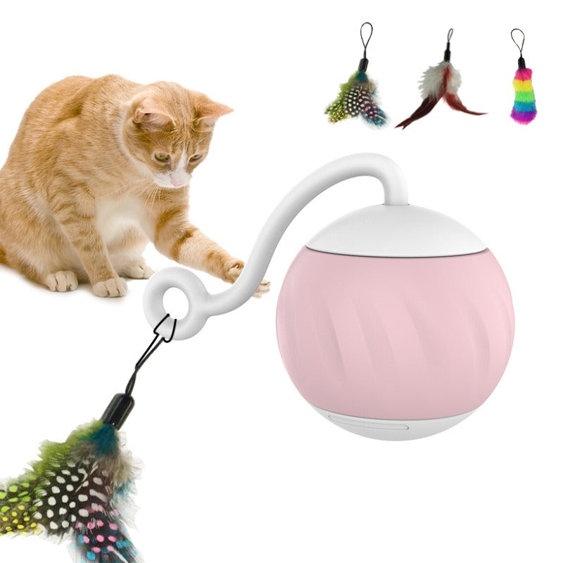 Interactive Cat Toy With Motion, Lights & Clap Control