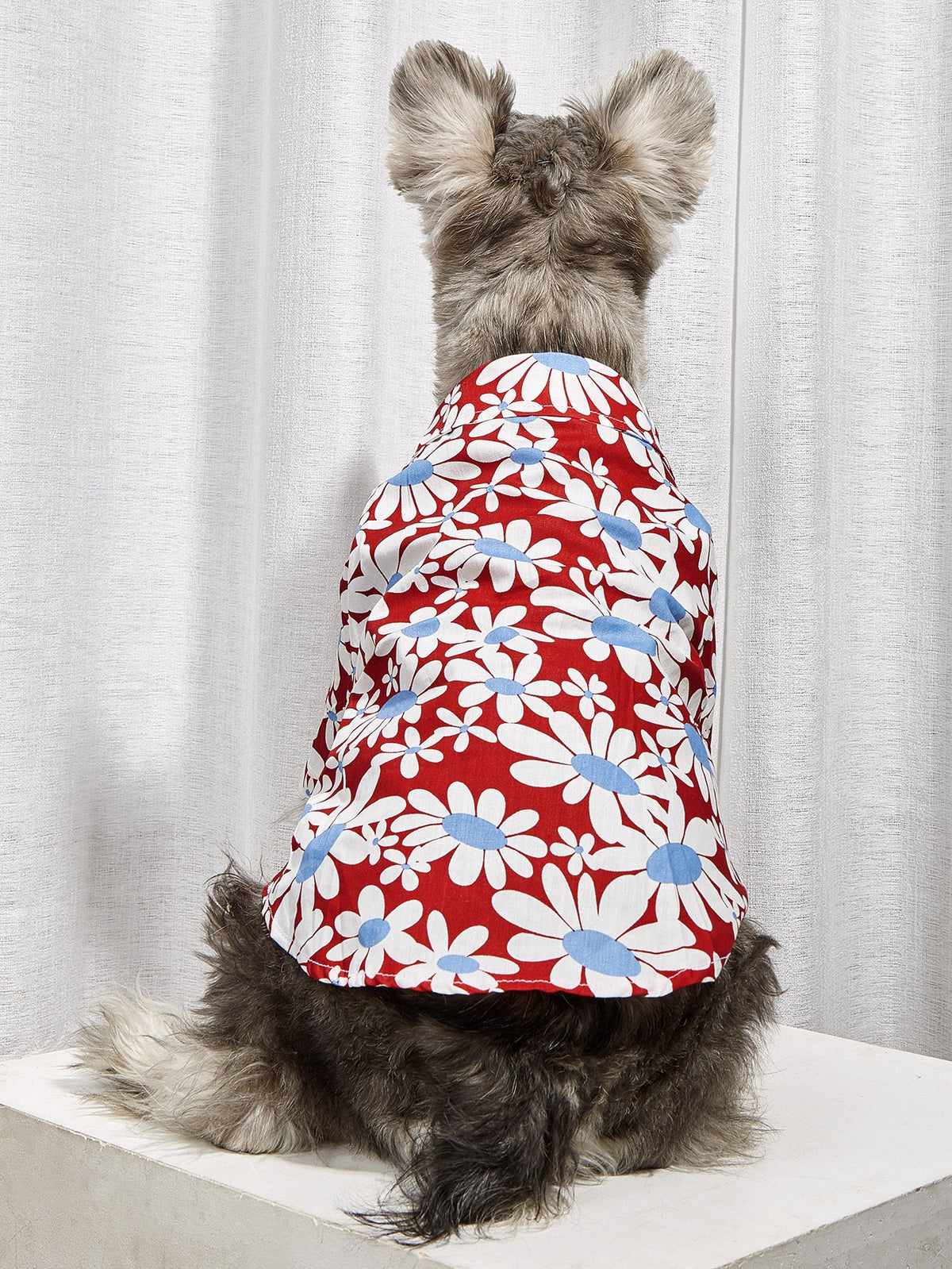 Small Dog Floral Shirt for Lightweight Spring Coverage