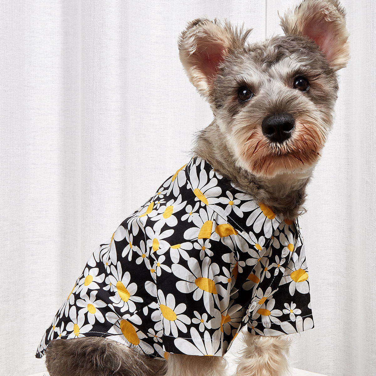 Small Dog Floral Shirt for Lightweight Spring Coverage