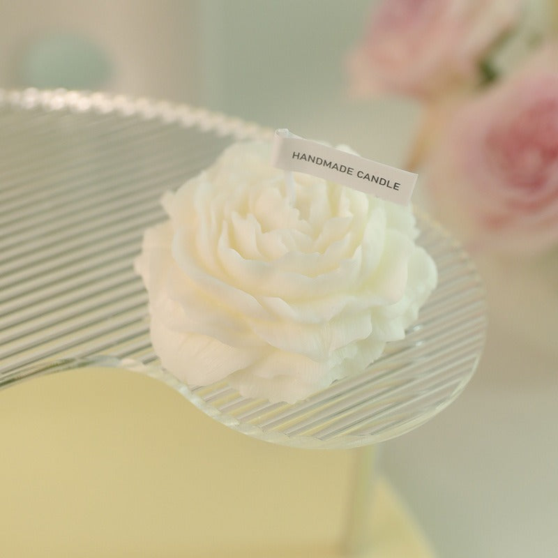 Peony Aromatherapy Candle for Romantic Floral Decor