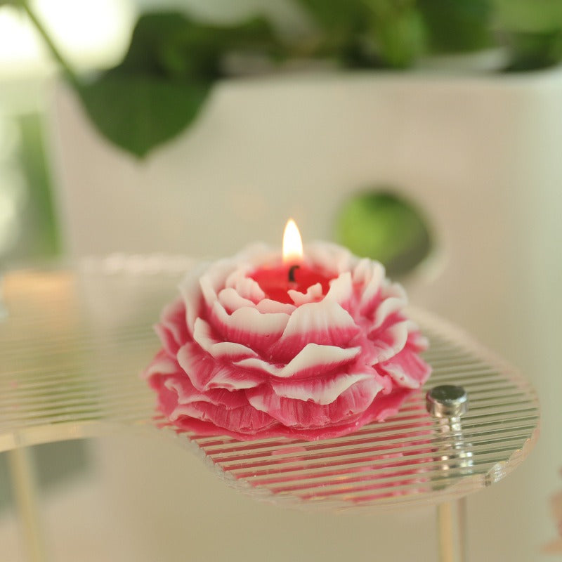 Peony Aromatherapy Candle for Romantic Floral Decor