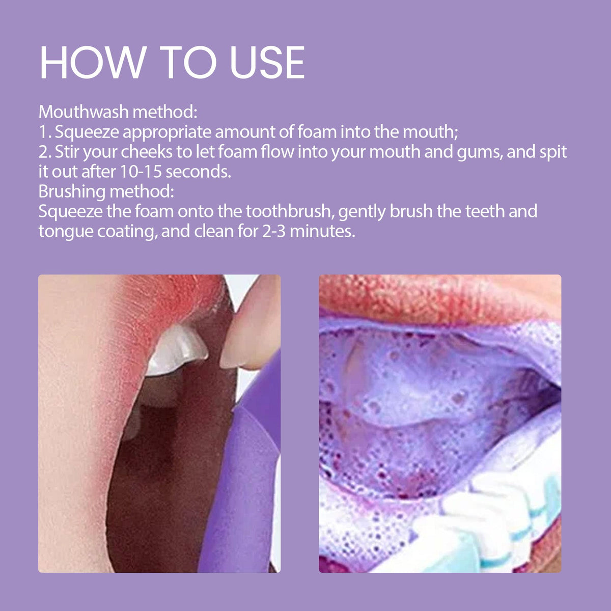 Purple Corrector Gel for Brighter-Looking Teeth Care