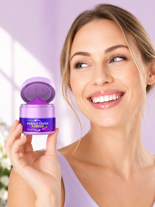 Purple Tooth Powder — Colour Corrector for Brighter, Whiter